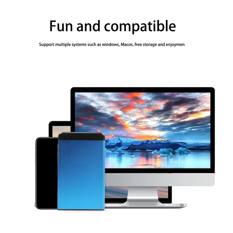 External Hard Drive HDD 2.5 Inch Portable USB3.0 External Storage Mobile Hard Drive For PC Desktop Laptop