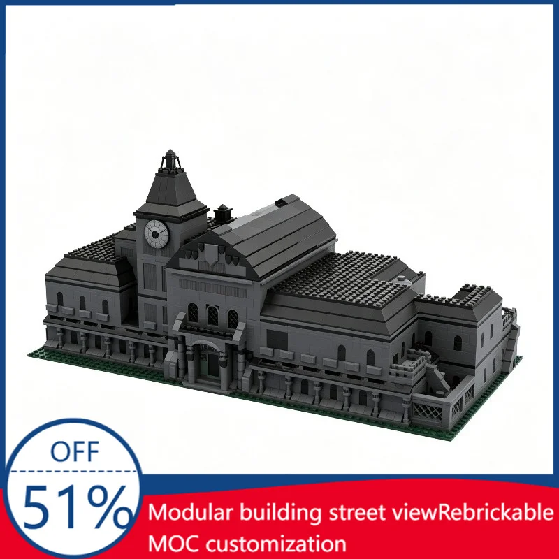 

5471PCS RPD Modular Building Architecture MOC Model Custom Blocks DIY Assembly Educational Toy For Home Decoration Birthday Gift