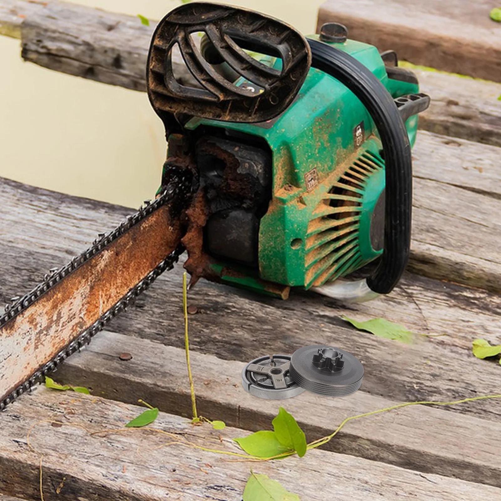 

1Set Clutch Drum Kit 52 5800 Heavy-Duty Clutch Assembly Replacement for Chinese Chainsaw Maintenance Repair Sprocket