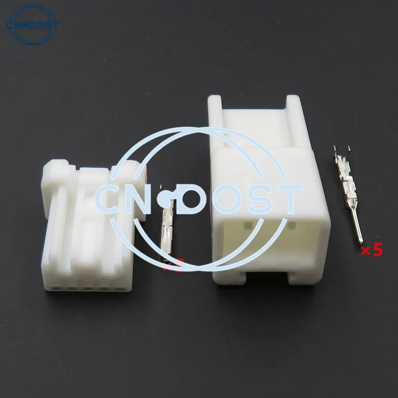 

1 Set 5 Hole Automobile ASS Car Start/Stop System Wiring Connector Socket AC Assembly For Honda CRV XRV Fit