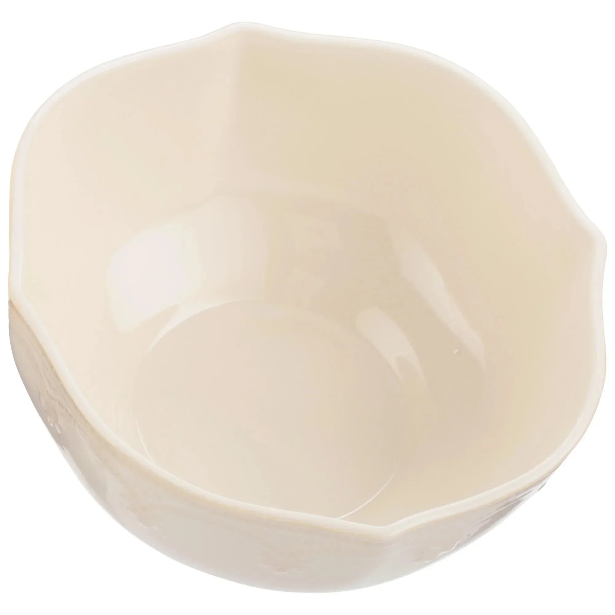 

Сельская кружевная 10-дюймовая сервировочная миска из керамогранита, лен