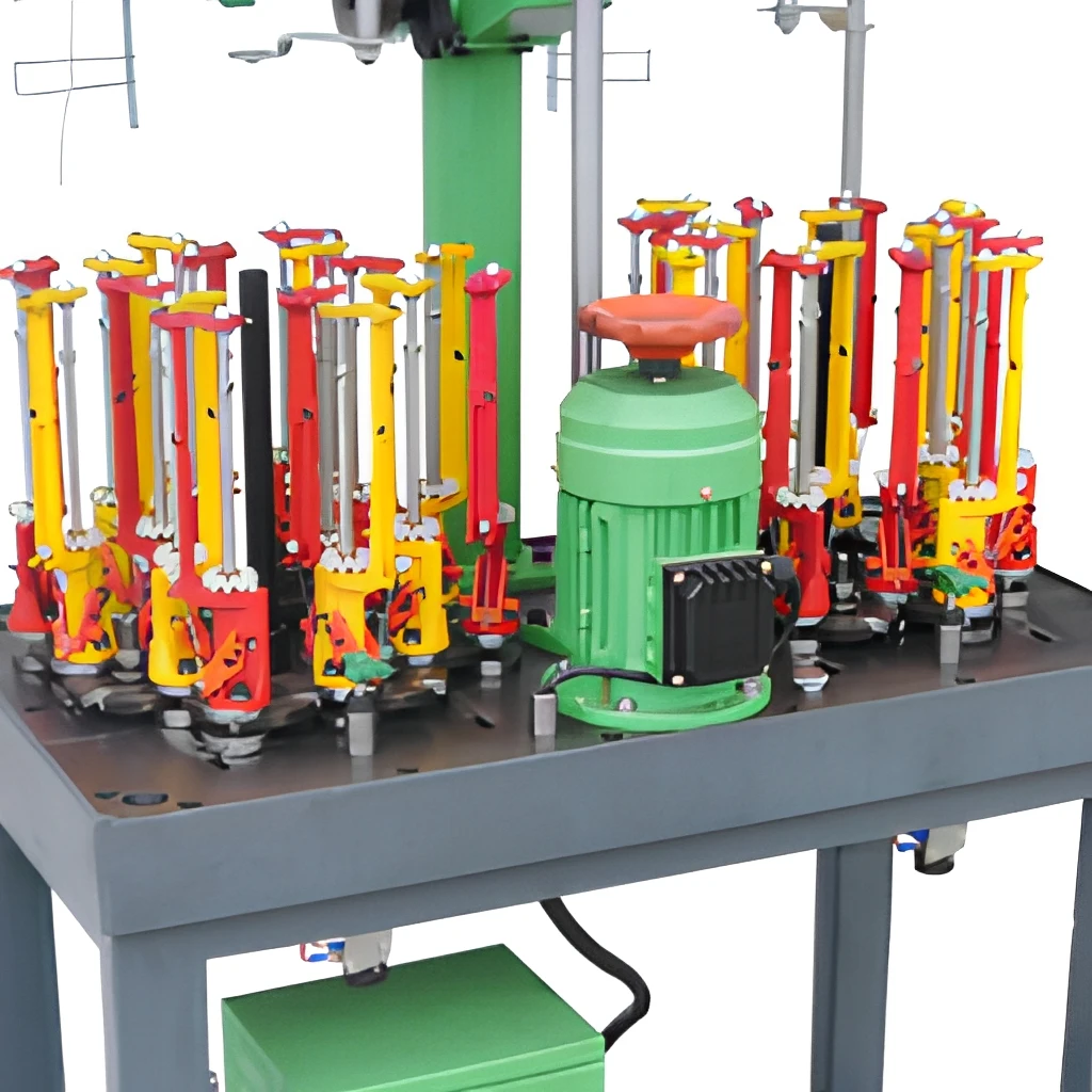 Economic  80 Series  2- Head Rope and Belt High Speed  Braiding Machine