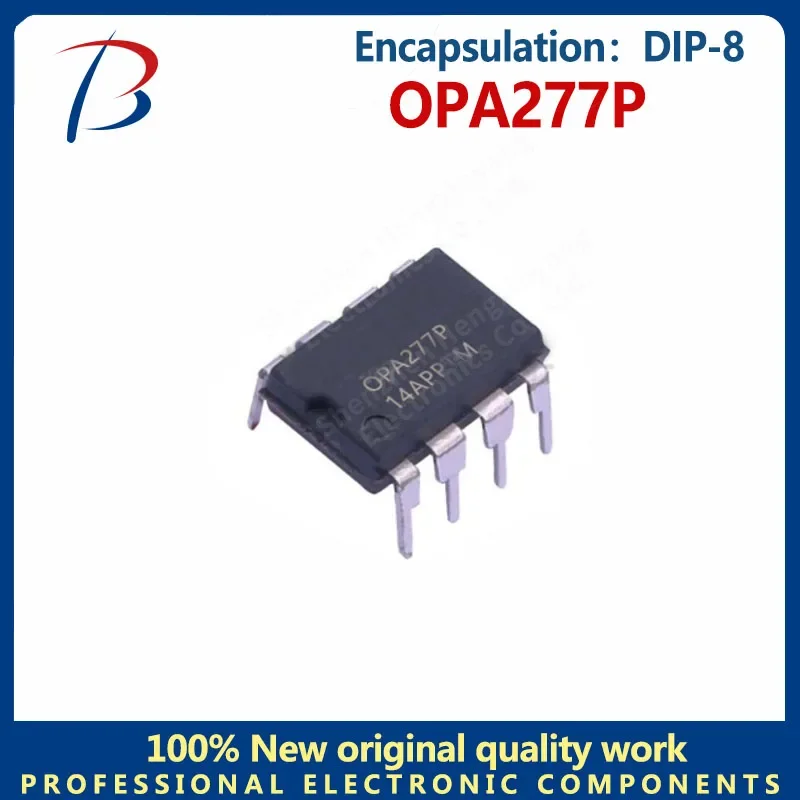 10PCS BHT OPA277P package DIP-8 temperature drift, bipolar operational amplifier chip