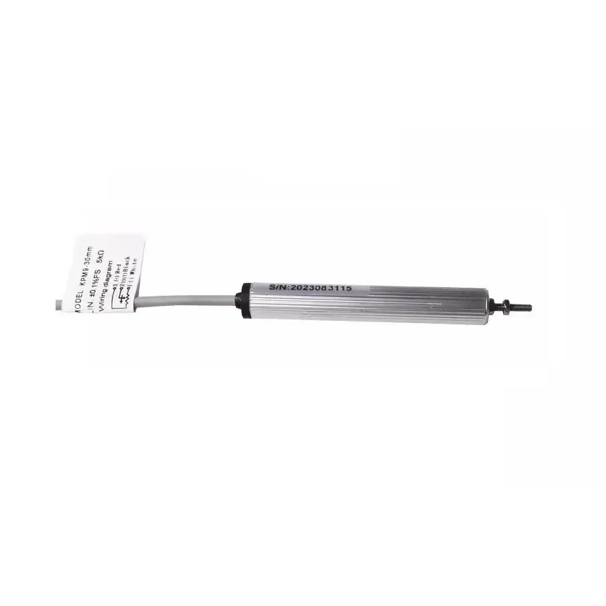 Nuevo Mini Sensor de posición lineal KPM9, Sensor de desplazamiento de varilla de tracción de 9,5mm de diámetro, regla electrónica de rango de 10, 20, 30 y 50mm