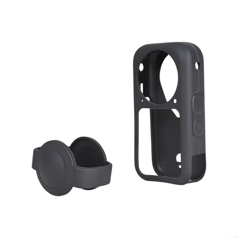 Silicone Protective Case for X6 Camera, Two Piece Body and Lens Cover Set for Daily Carry, Quick Install, Travel Storage F19E