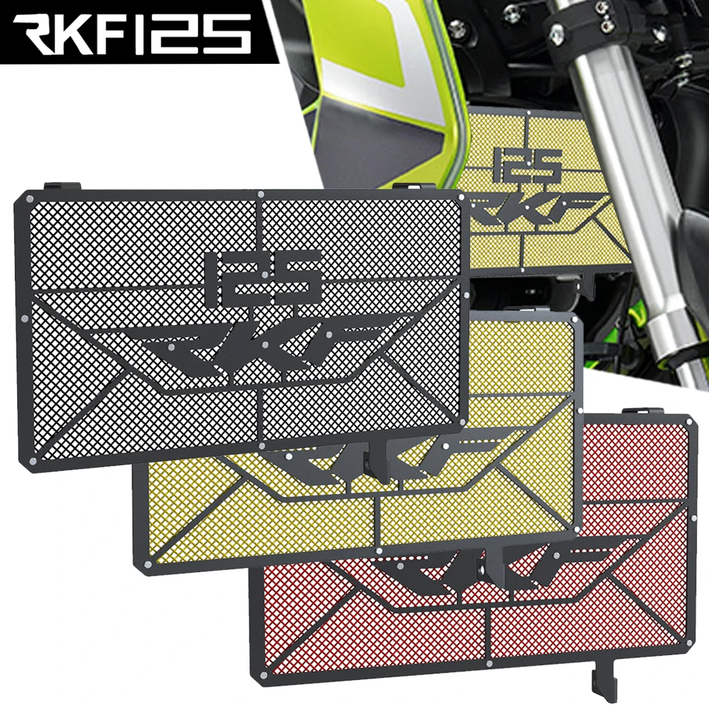 

Motorcycle Accessories Radiator Grille Guard Cover Protector For Keeway RKF 125 KEEWAY RKF125 2018 2019 2020 2021 2022 2023 2024