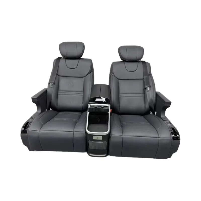 Luxuy Electric Racing Leather Waterproof Car Seat with Middle Armrest for Universal Cadilac Escalade Interior Accessories