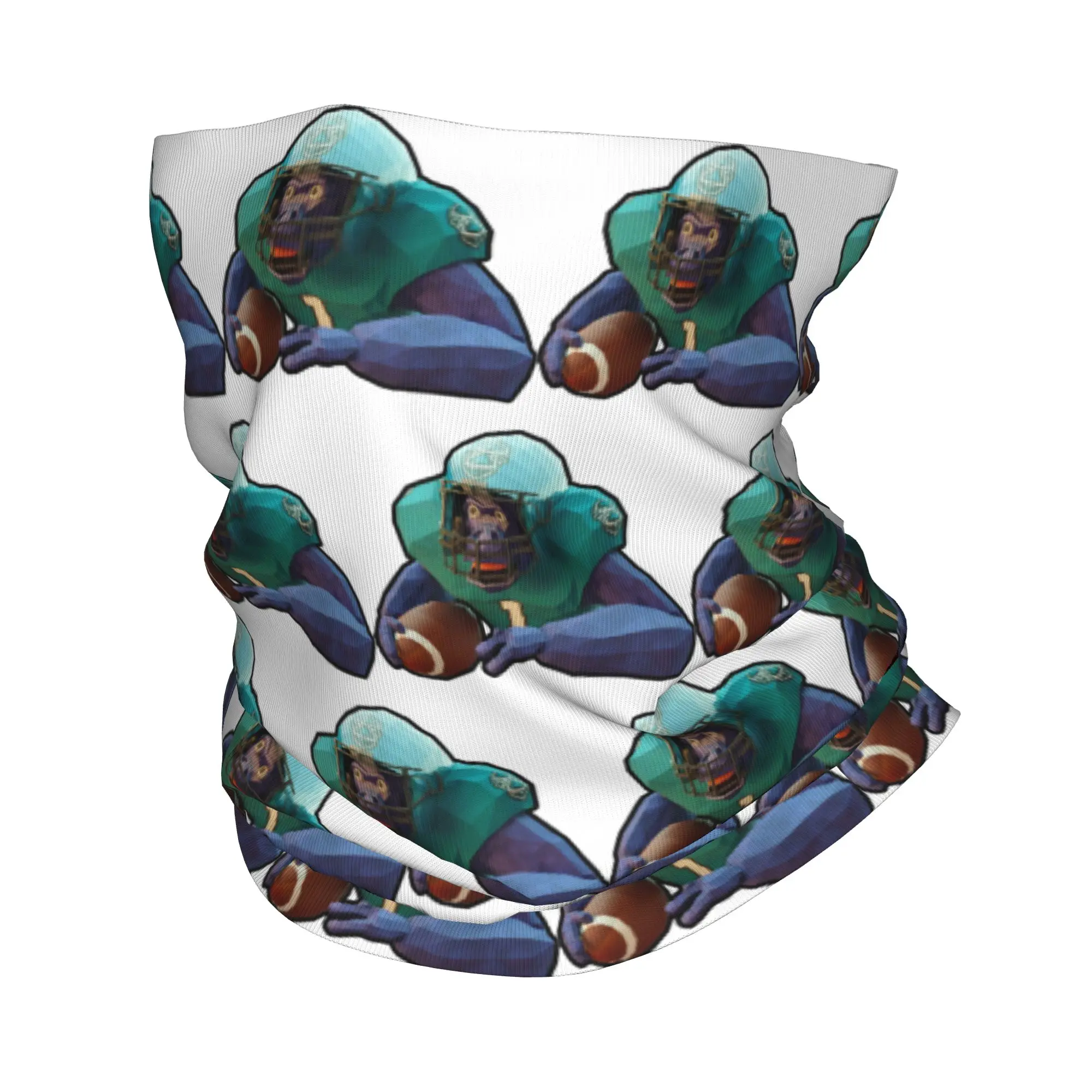 Animal Company VR Game Football Monkey Bandana Neck Cover Printed Wrap Scarf Balaclava Cycling For Men Women Adult Washable