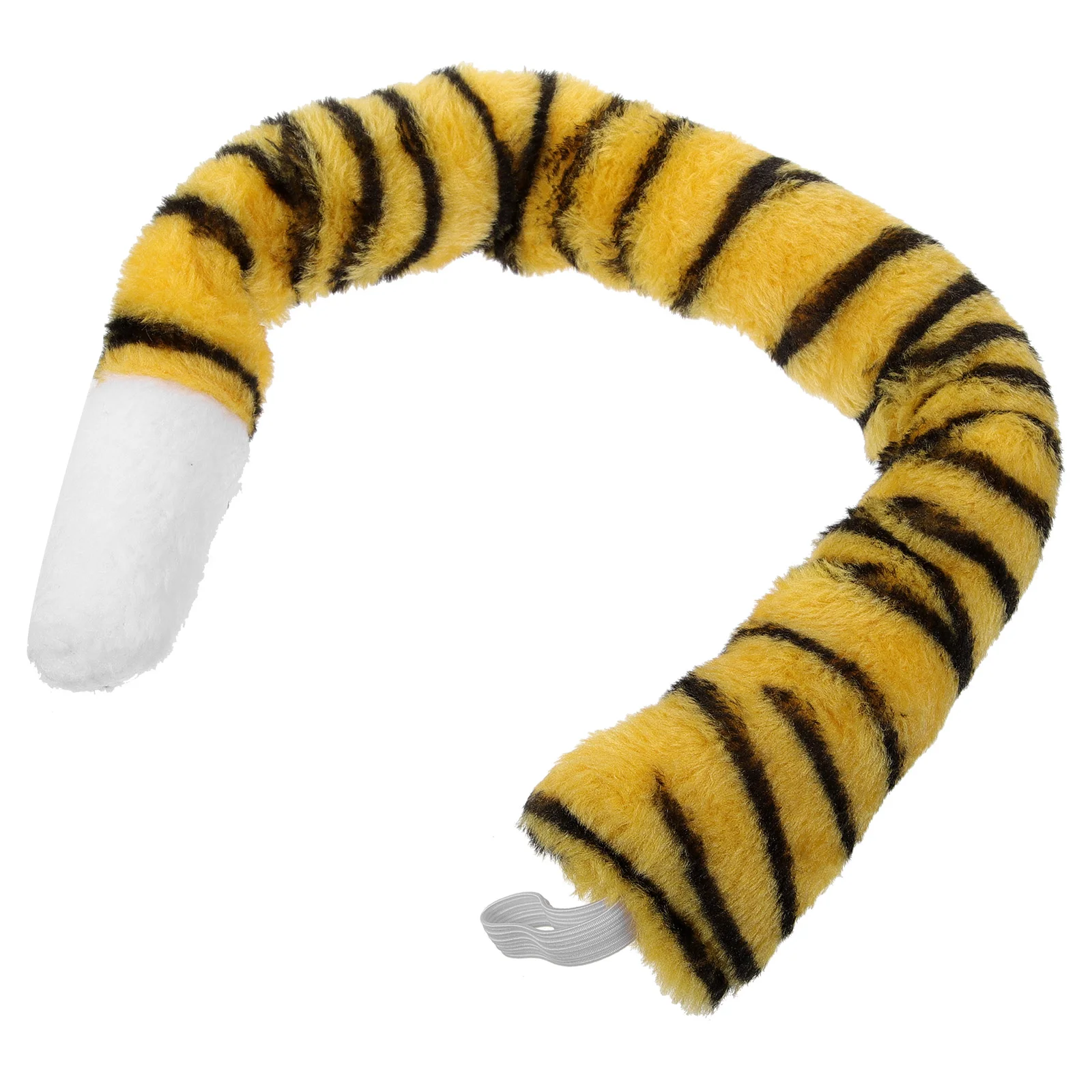 Halloween Tiger Tail Costume Headband Animal Accessories Mask Wolf Cosplay for Cute