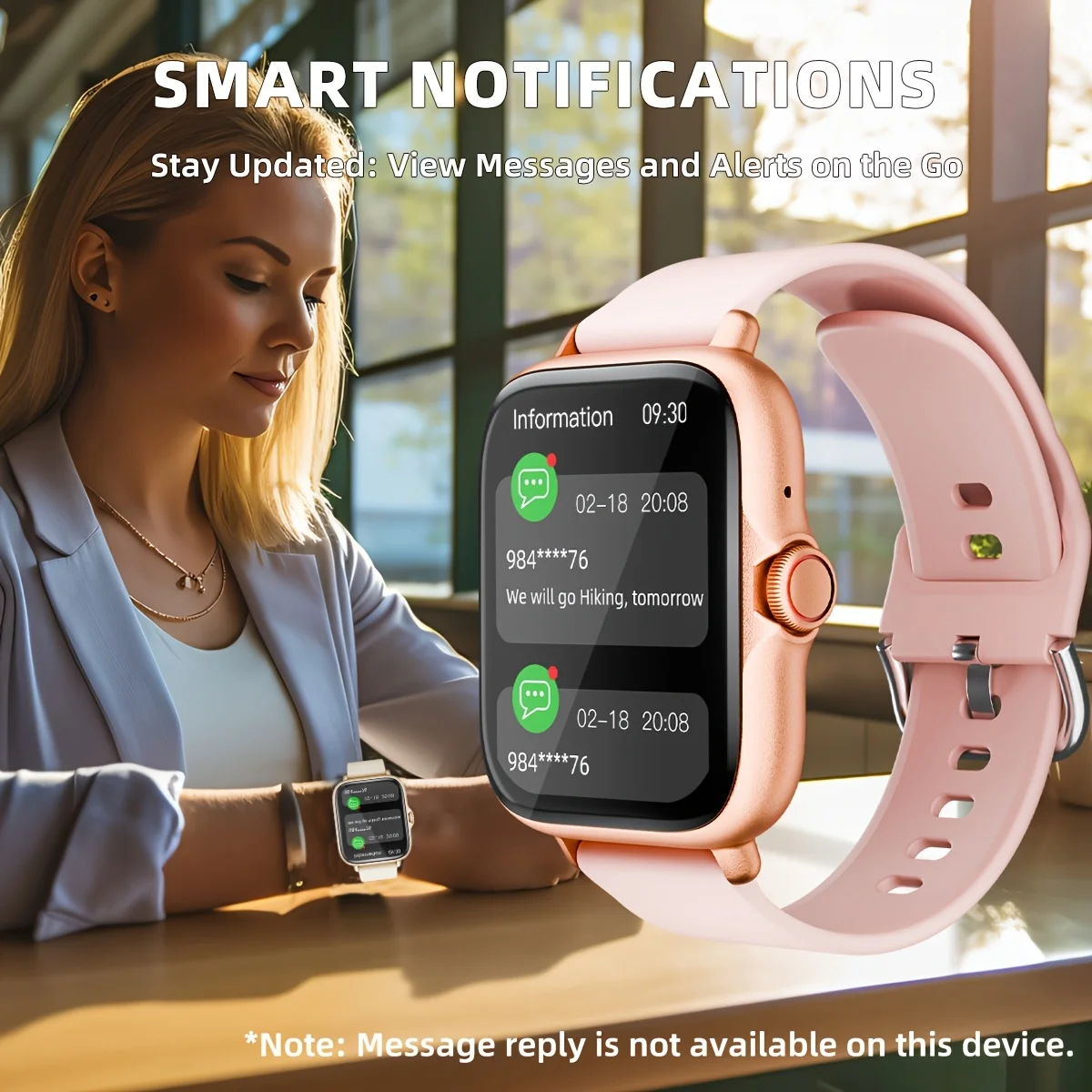 2025New ترقية ساعة ذكية للرجال والنساء 1.83 بوصة شاشة لمس كاملة BT دعوة مراقبة الرياضة SmartWatch للهاتف أندرويد و IOS