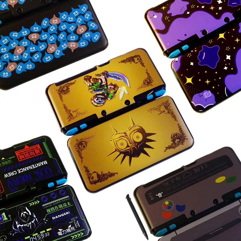 Limitierte Hartschalenhülle für New 2DS XL/NEW2DSLL Schutzhülle mit kostenlosem Stylus-Stift und Spielzubehör