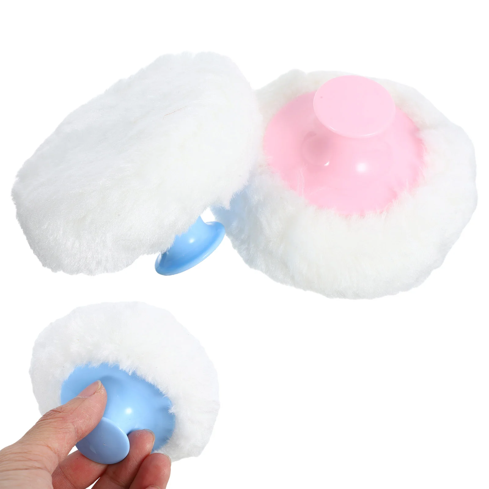 

4 PCS Powder Puff Body Container for Women Sponge Talcum Newborn Corn Starch Baby Travel