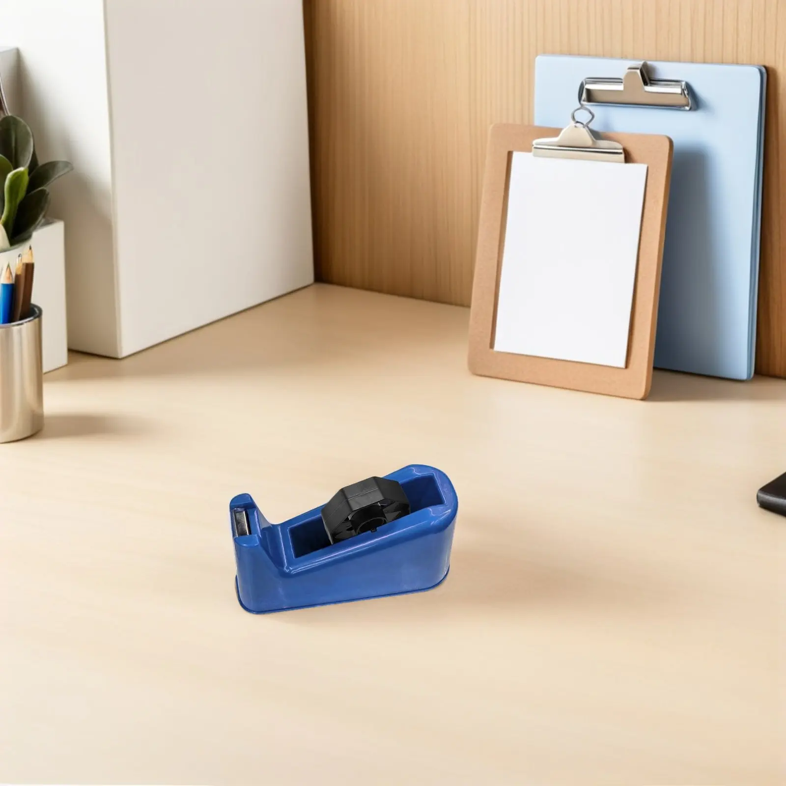 

6Sets Tape Dispenser Replacement Core Plastic Roller Insert Metal Cutter Office Desk Masking Tape Holder Wheel Replacement Parts