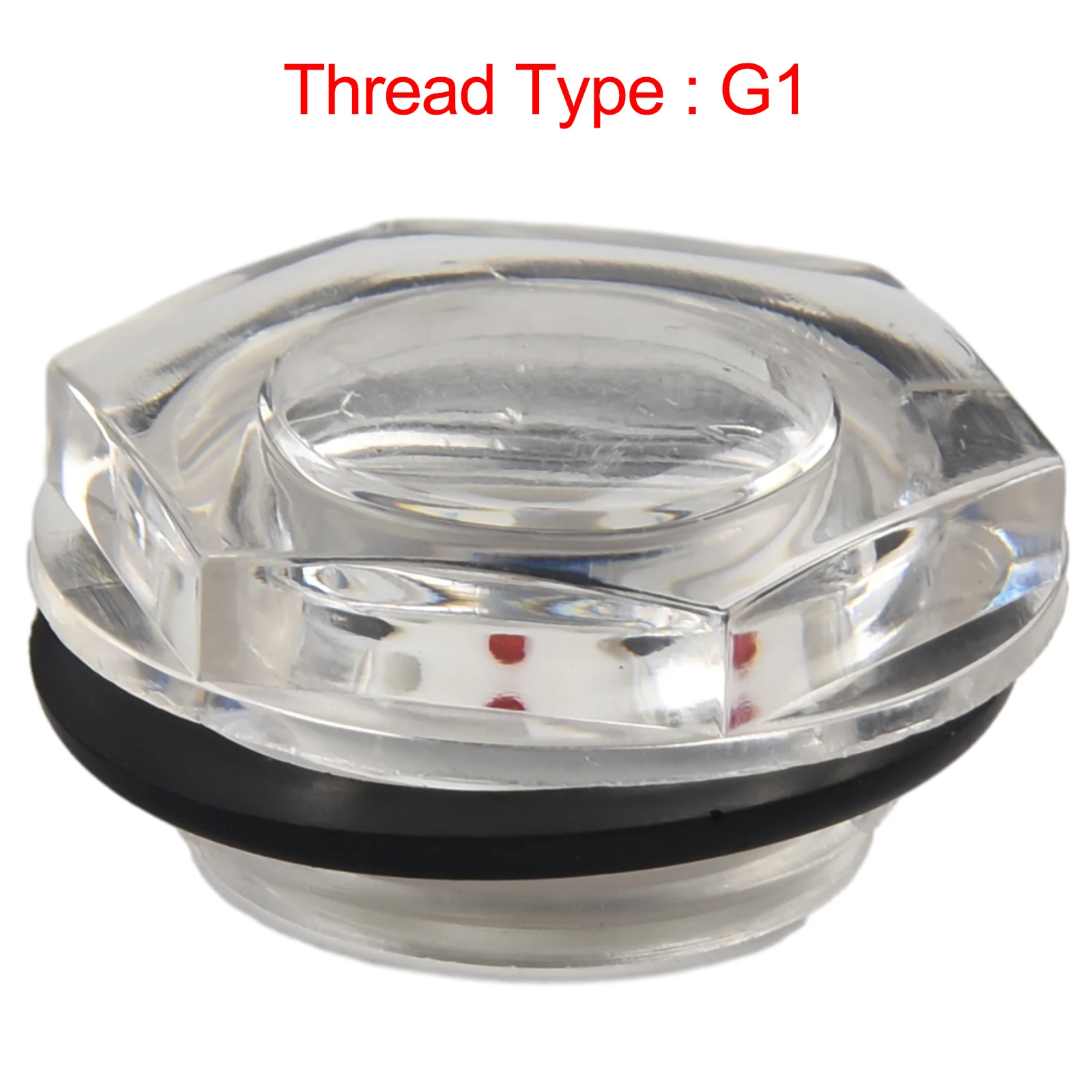 

Oil Level Sight Glass Air Compressor Clear Plastic G3/4 Male Thread Oil Level Sight Glass Brand New High-quality