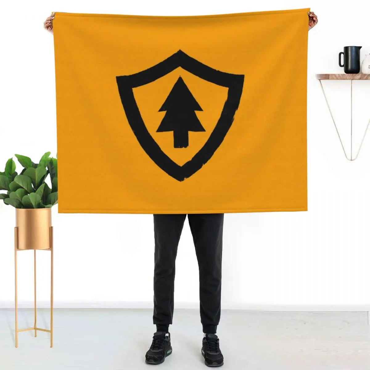 Firewatch Shield Logo Throw Blanket Luxury Thicken Sofa Hair Quilt Warm Soft Plaid Blankets