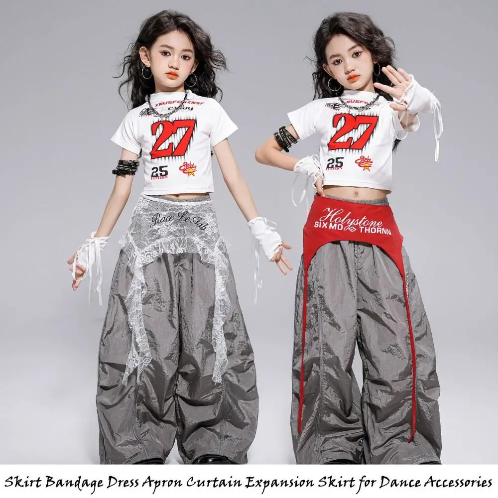 الجينز السراويل ديكور المطرزة زهرة الدانتيل تنورة صغيرة انظر من خلال غير النظامية Ruched التنانير عالية الخصر Harajuku بعقب الستار