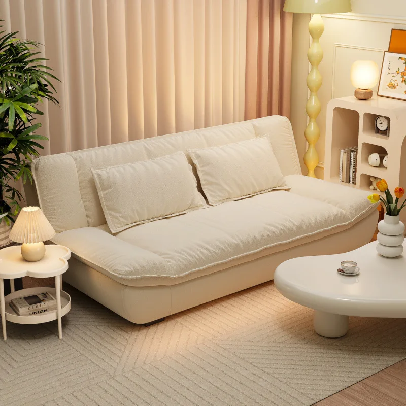 

Sailing fabric sofa bed integrated folding dual-purpose living room French lazy overnight sheet