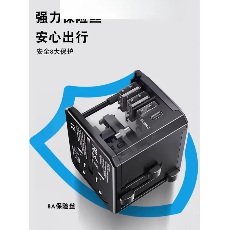 

Global universal 110v220V American standard British European travel conversion plug