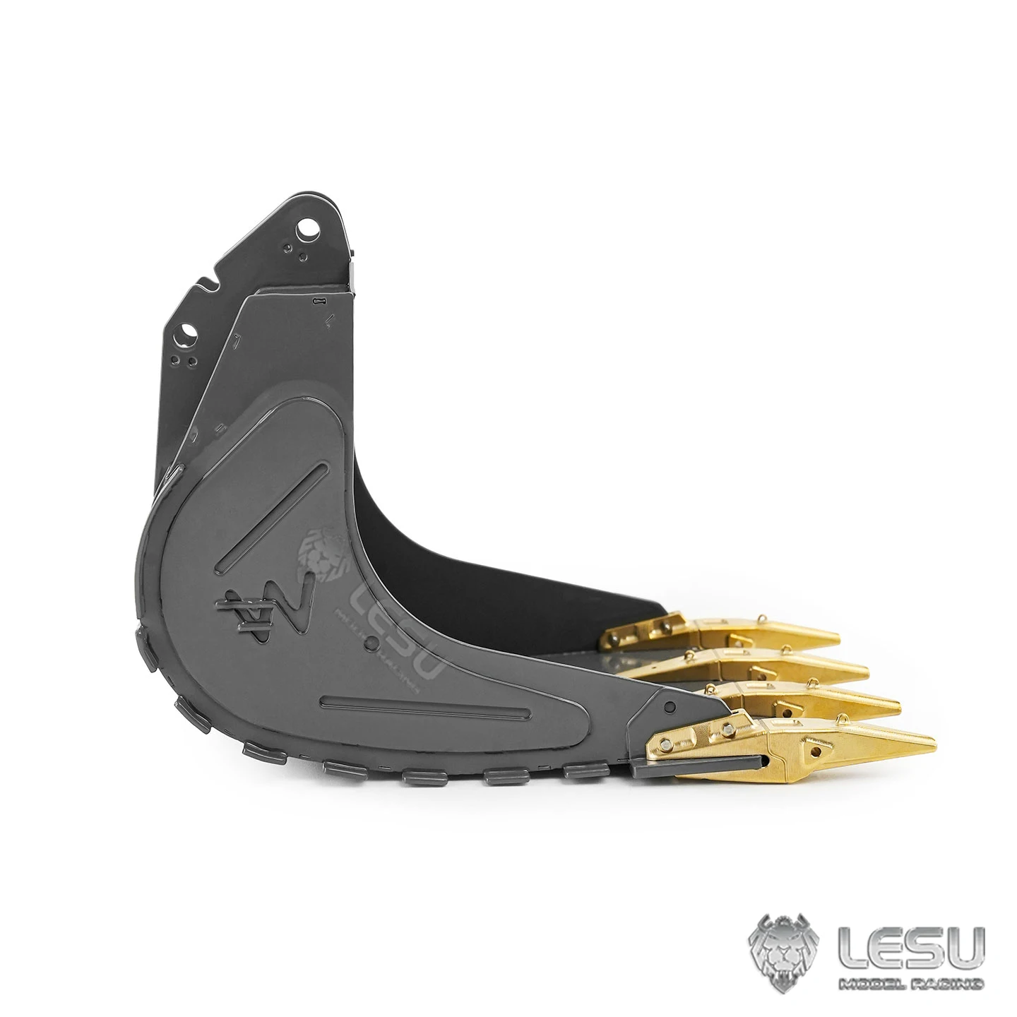 

Part Metal Original Bucket B0030-G for 1/14 LESU RC Hydraulic Excavator LR956 PC360 ET26L SK500 ET26B ET36L Radio Control Digger