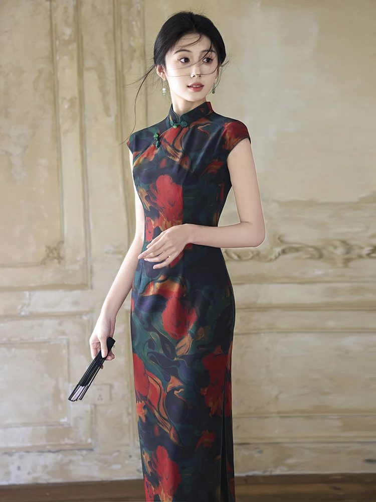 nouvelle-robe-midi-qipao-retro-chinoise-2026-coupe-ajustee-style-hong-kong-a-porter-au-quotidien-imprime-floral-pour-jeunes-filles