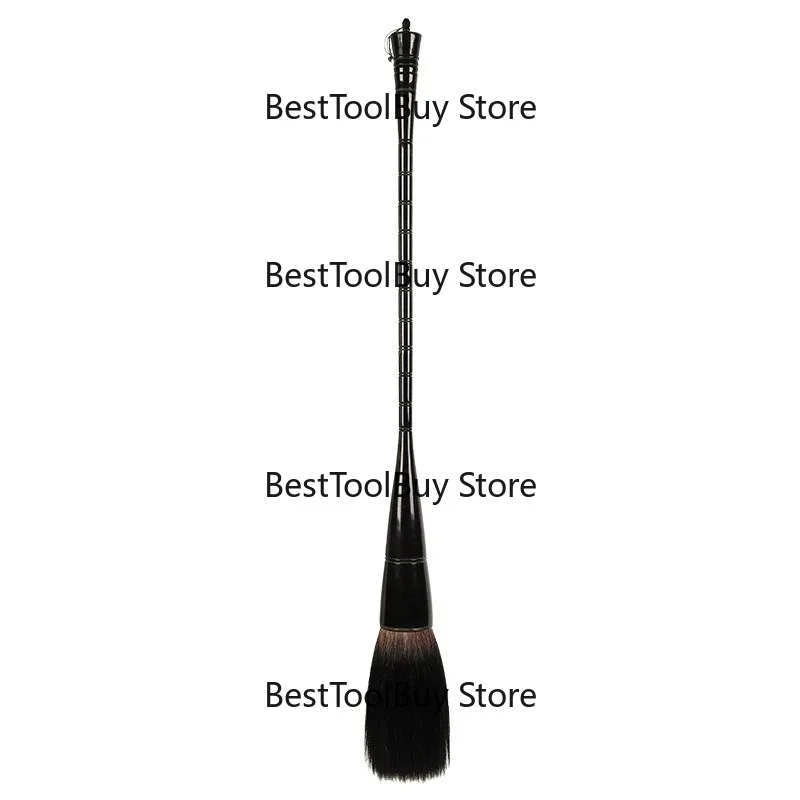 

1.5 meters large writing large characters decoration photo hanging calligraphy black horn book loose king brush bucket pen