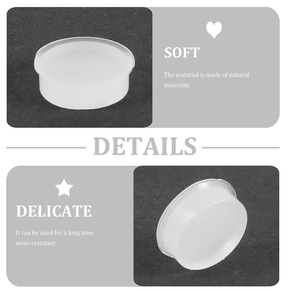 24 pezzi copritastiera per flauto morbido e confortevole uso duraturo tecnologia professionale flauti riparazione tappi chiave tappo per flauto in silicone