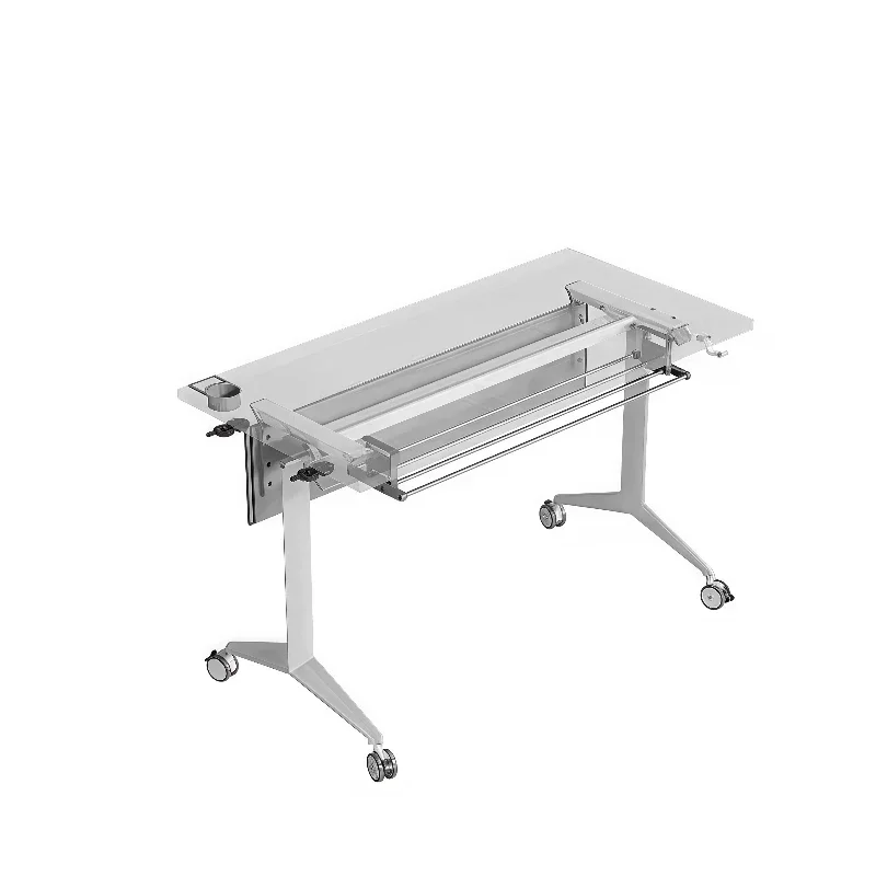 Office Desks Executive Thickened Desktop Training Table Support Customization Silent Universal Wheel Work Tables Desk