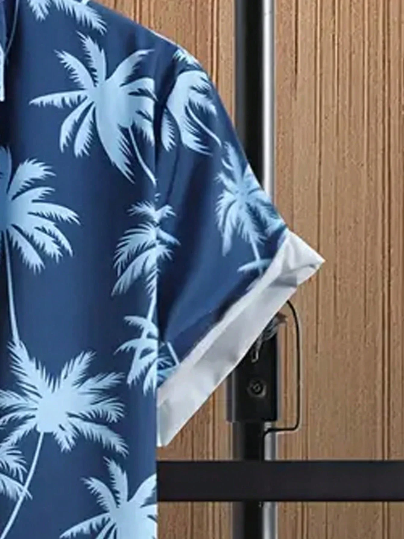 

Plus Size Men's Hawaiian Shirt And Drawstring Shorts Set Summer Casual Outfit