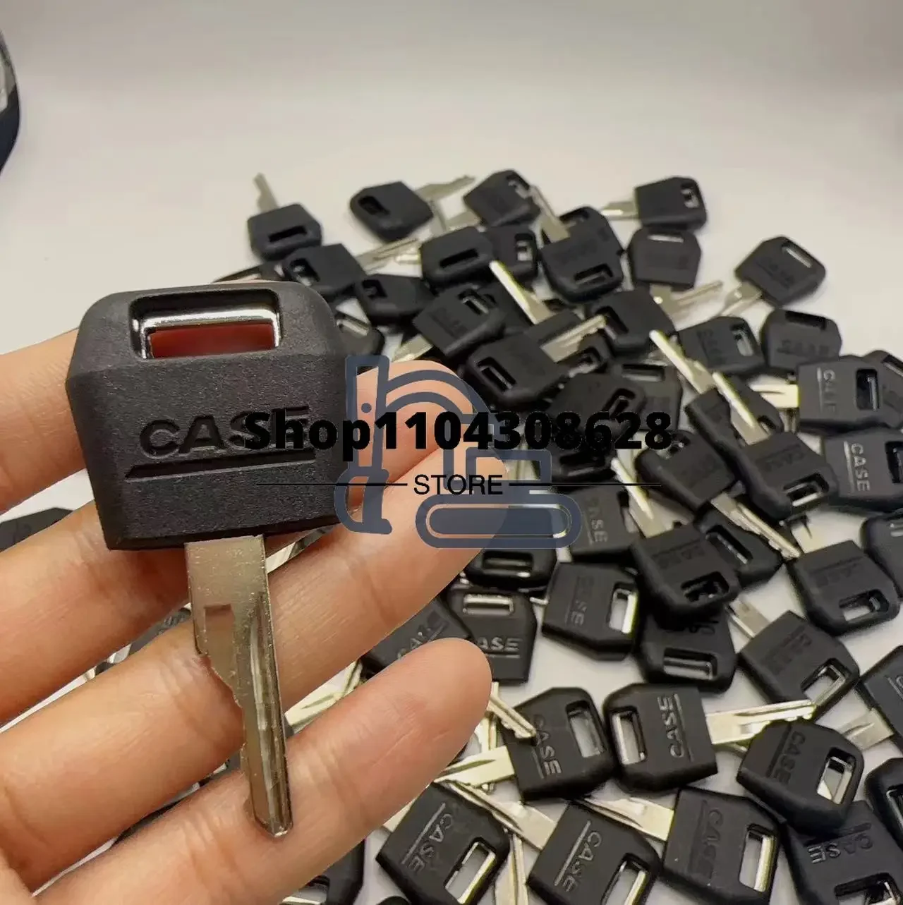 55PCS High Quality Ignition D250 keys For  International Tractor 1835C Skid Steer with Diesel Eng Loader Backhoe