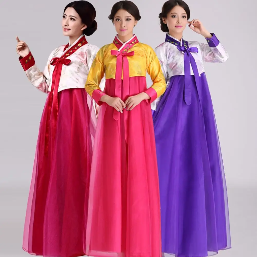 

Dae Jang Geum Traditional Korean Clothing Ethnic Style Korean Korean Hanbok Dress Embroidery Retro Stage Dance Costume Female