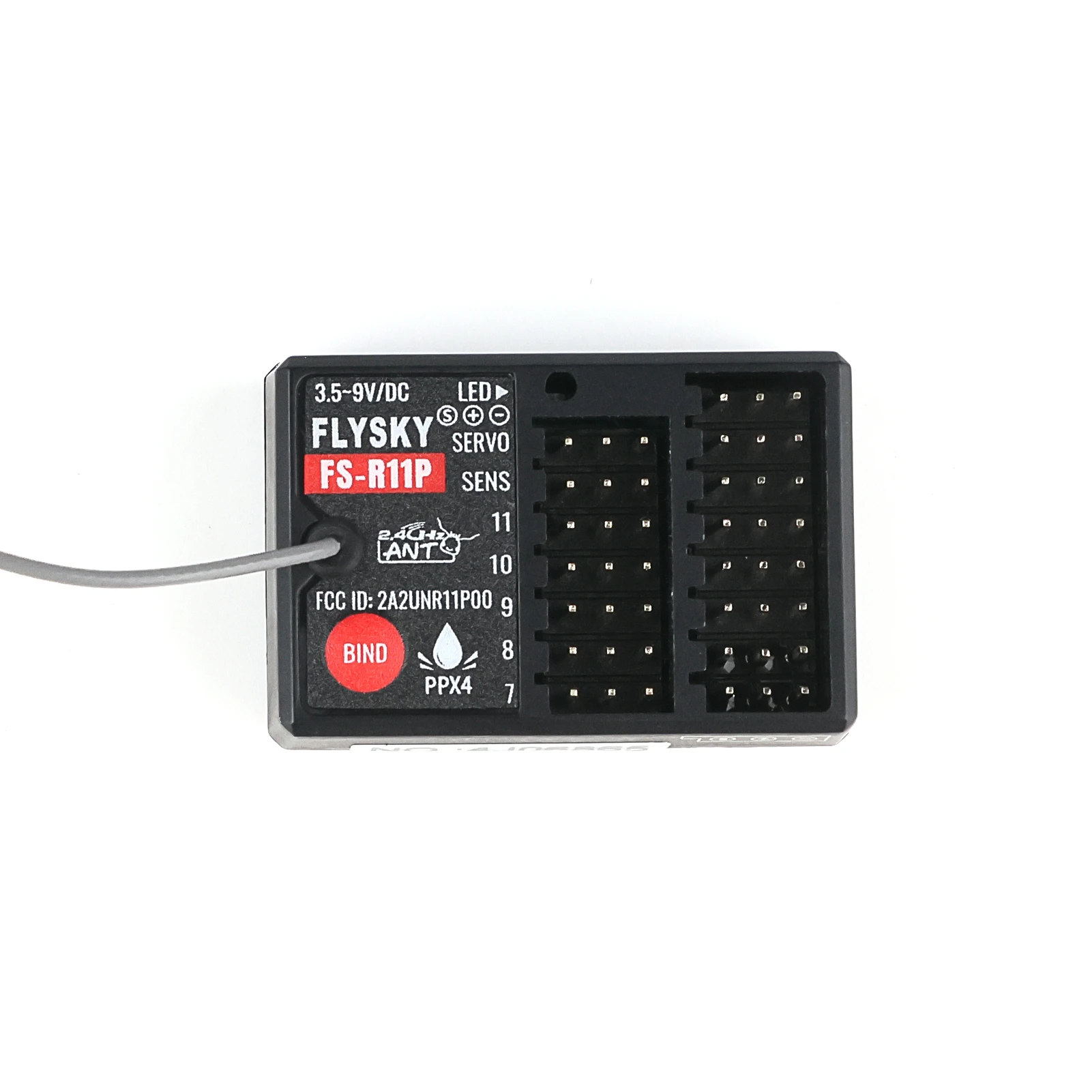 

FS-R11P 11-канальный приемник 2,4 ГГц Приемник радиоуправления дальнего действия с выходом ШИМ PPM IBUS SBUS RC-приемник для радиоуправляемой лодки с радиоуправлением