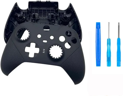 Kit de reparación de repuesto de cubierta de placa frontal de carcasa trasera delantera para controlador Xbox One Elite Series 2 + destornillador