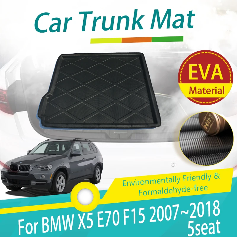 

Car Rear Trunk Mats For BMW X5 E70 F15 2007~2013 2014~2018 5seat Waterproof Pad Boot Carpets Suitcase Cover Rug Auto Accessories