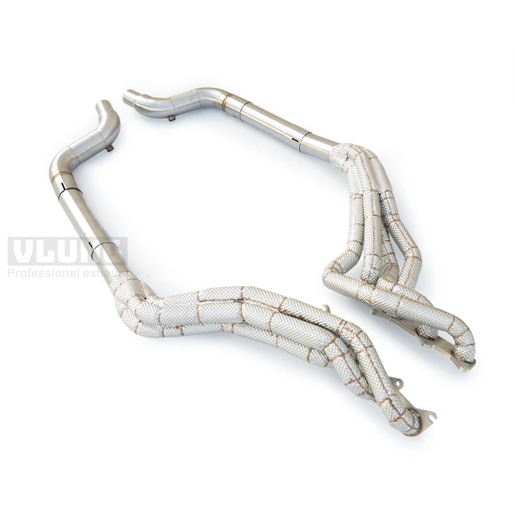 Colector de escape de alto flujo y longitud igualada con aislamiento para Ford Mustang Quinta Generación 5.0L 2011-2014, piezas de escape de ajuste directo