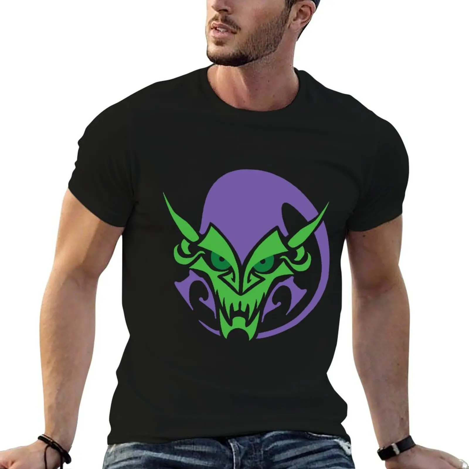 

Goblin T-Shirt black cotton t-shirt plain for man package cotton t shirts man 100% t shirt personalised T-Shirt