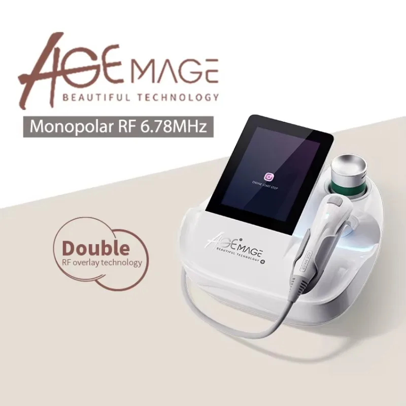 

Portable Skin Rejuvenation Face/eye/forehead/neck lifting RF device with cooling+heating functionalities