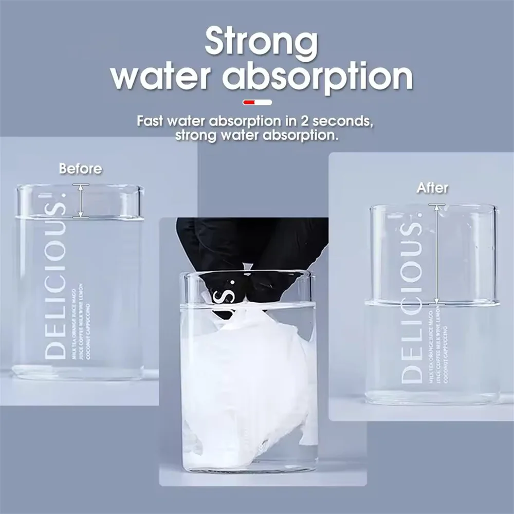BRONC White Ultra-Soft Disposable Dry Tattoo Wipe Paper Soft Tissue Towel Body Art Cleaning Makeup Tattoo Supplies Accessories