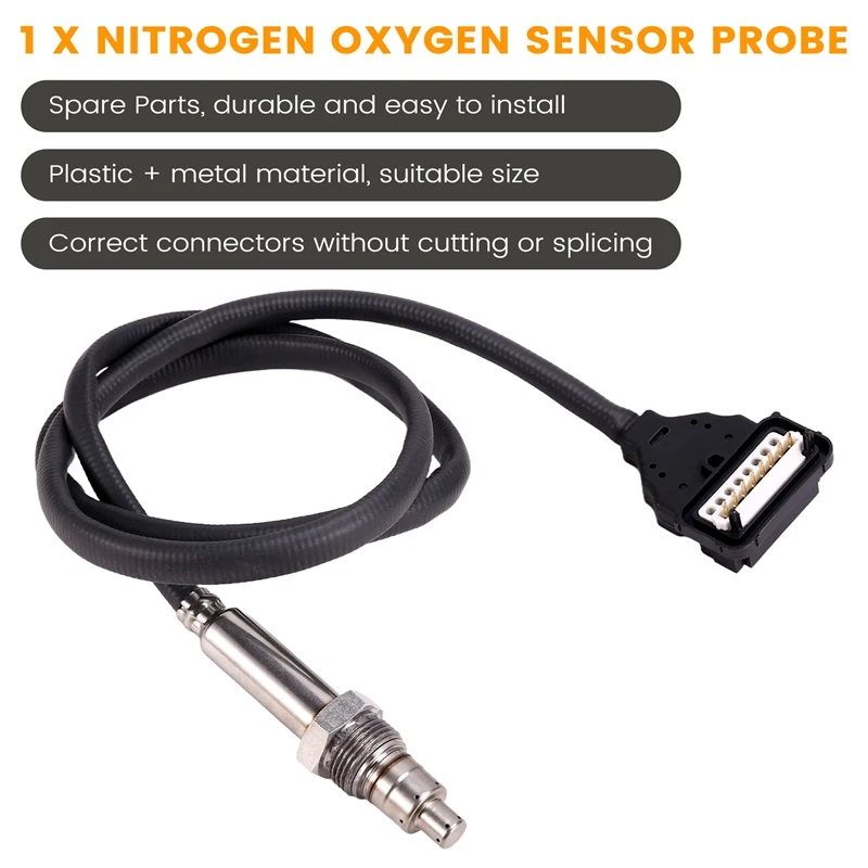 5WK97330A Nitrogen Oxygen Sensor Probe For Mercedes Benz Truck Atego 3 Touro Actros Econic A0101531528