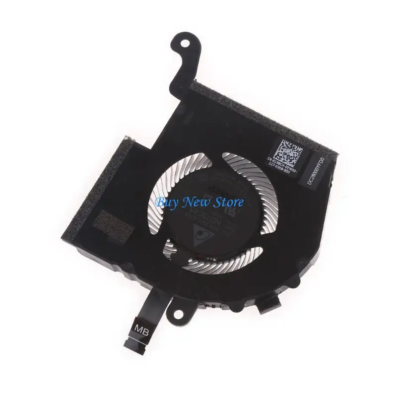 

20CE CPU GPU Radiator 5V 0.5A 4 pin 4-wires Laptop Cooler Fan For Dell X14 0198CH 05PF30 0H05CJ 198CH 5PF30