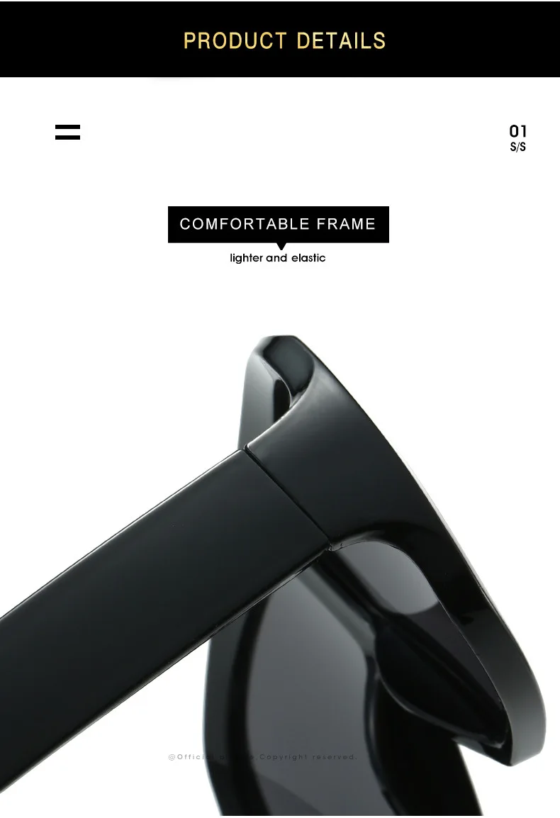 Retro Großen Rahmen Frauen Quadrat Sonnenbrille Marke Schwarz Runde Gradienten Coole Männer Sonnenbrille Ein Stück Designer Pilot Sonnenbrille – Detail 10