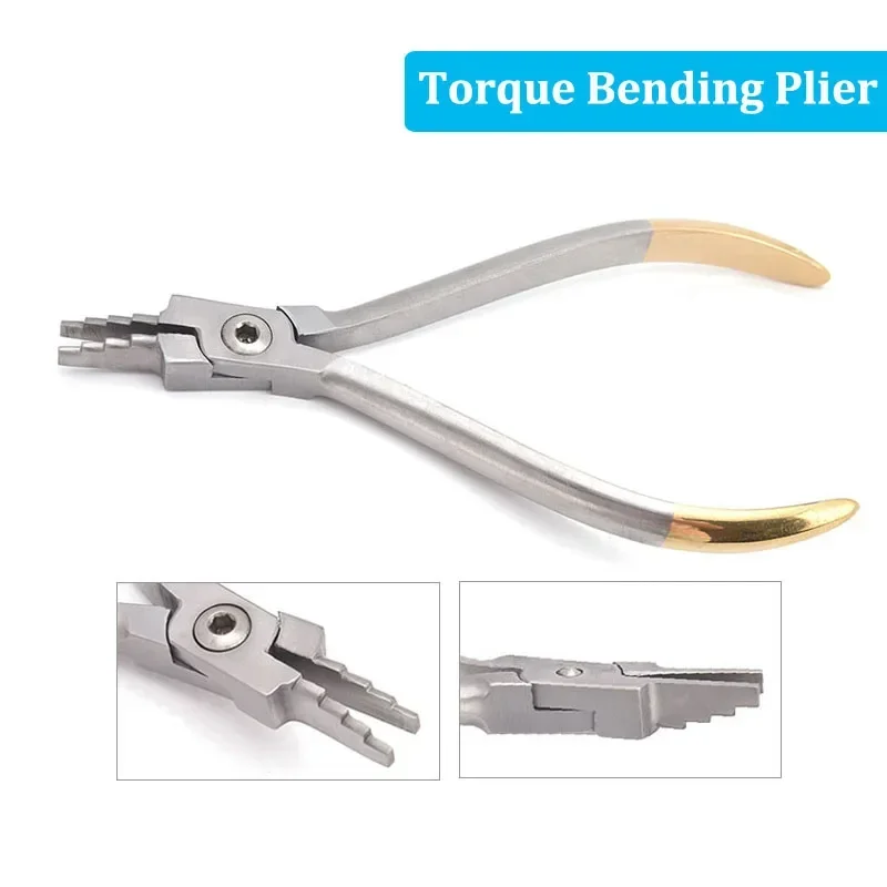 

Torque Bending Plier Orthodontic Loop Forming Bending Plier Nance Plier Maximum for wire diameter 0.7mm Dental Tool