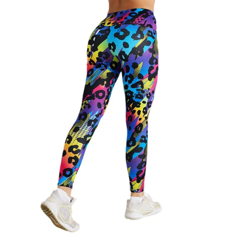 Womens Clothing Summer Sexy Legging Print Elastic Pants High Waist Women Slim Workout Casual Trousers Fitness Leggings Mujer Gym