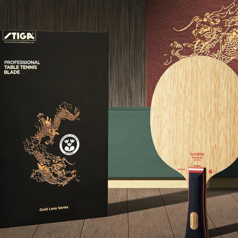 Stiga Carbonado Textreme Technology 45 Golden Table Tennis Blade