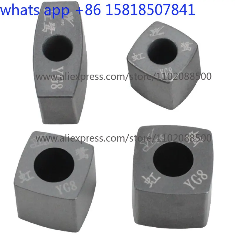 10 pcs Wire cutting accessories Conductive block Ruijun in the wire 12/14/16 raw material YG8 high hardness