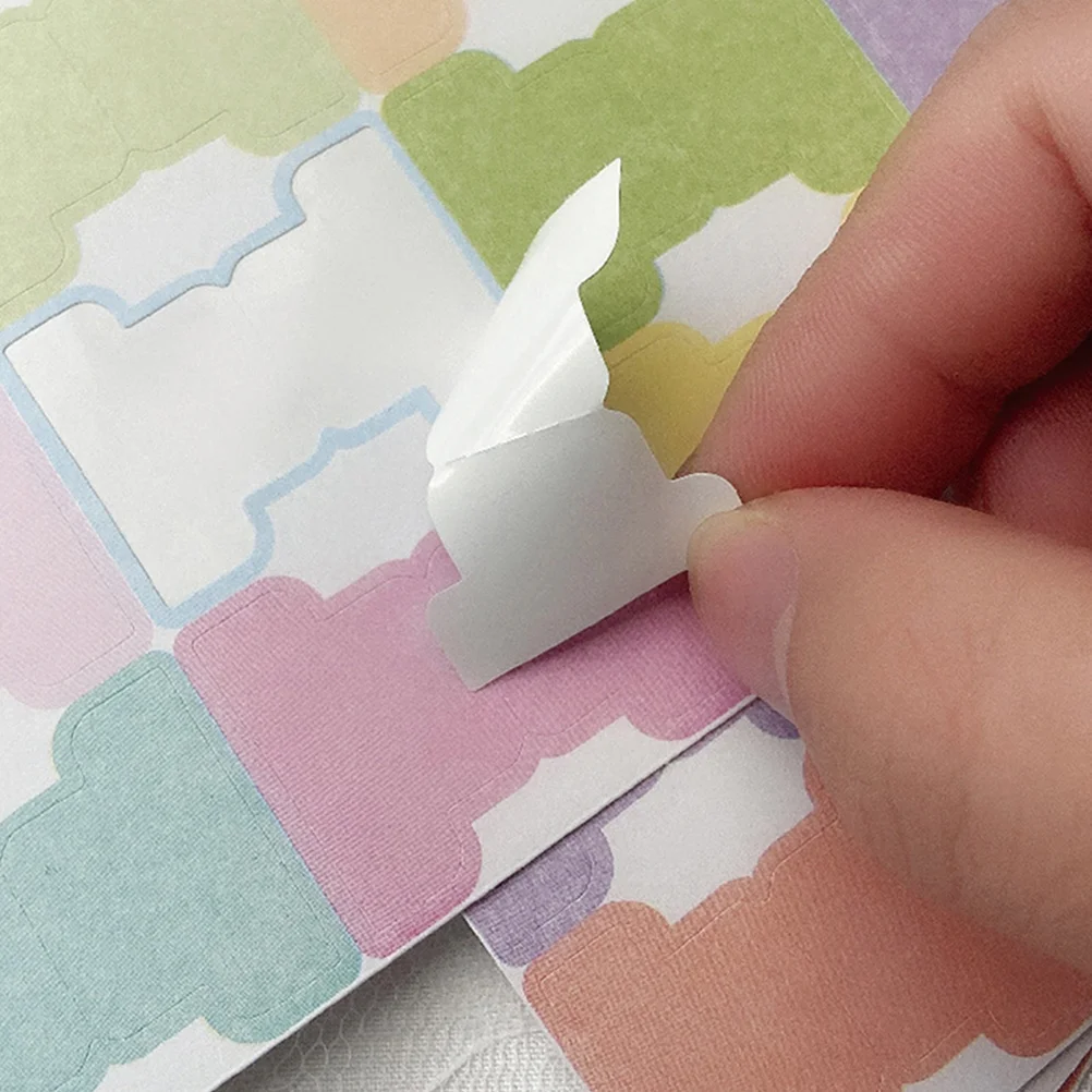 20 Sheets Index Label Household Book Tabs Portable Composite Material for Annotating Books