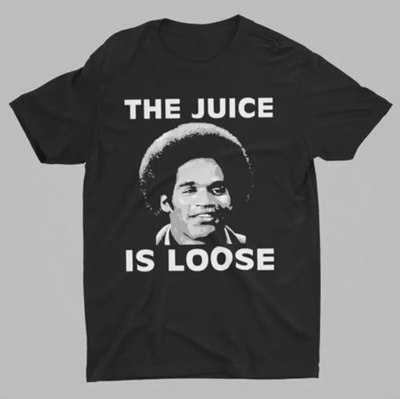 The Juice Is Loose Classic OJ Shirt OJ SIMPSON T-shirt