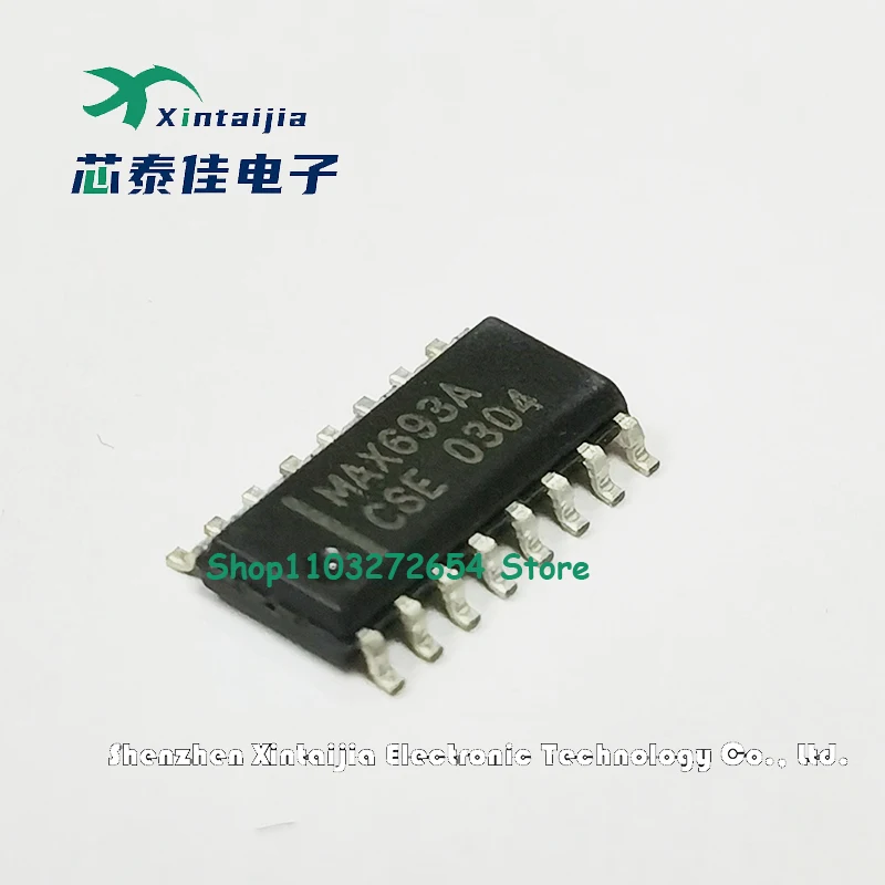 1PCS MAX693ACSE SOIC-16 Monitoring Circuit Microprocessor 100% brand new and authentic, ready to ship in stock