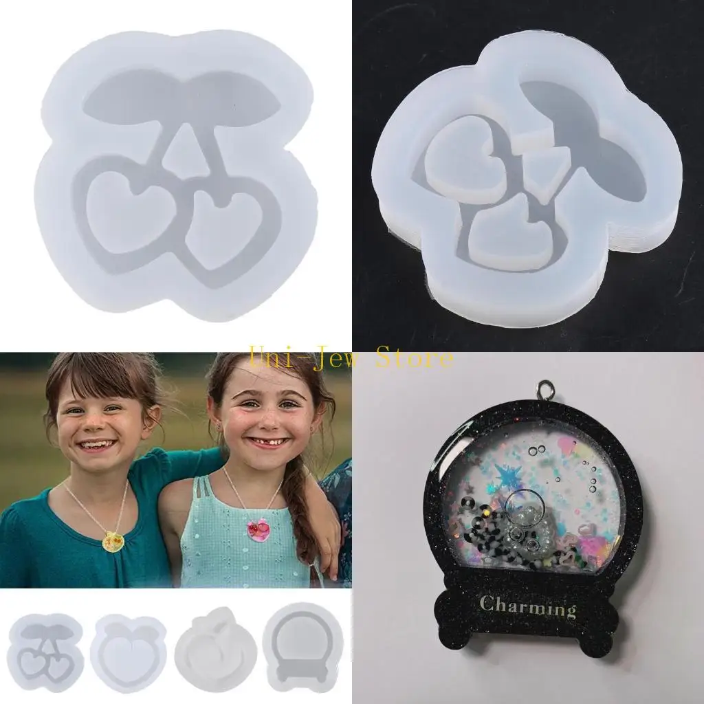 

40 ГБ силиконовые вишневые фрукты в форме подвесной плесени щупы