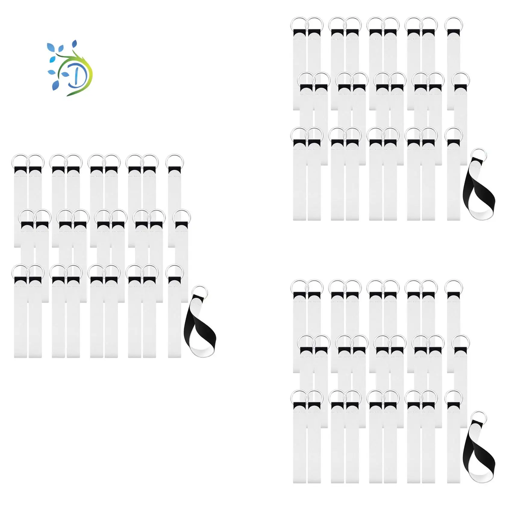 aee1-90-pieces-sublimation-blank-wristlet-lanyards-strap-wristlet-keychain-wrist-lanyard-keychain-holder