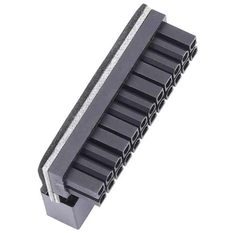 

ATX 24Pin 90 degree 24 pin to 24pin Power Plug Adapter Mainboard Motherboard Power Connectors Modular for Power Supply Cables